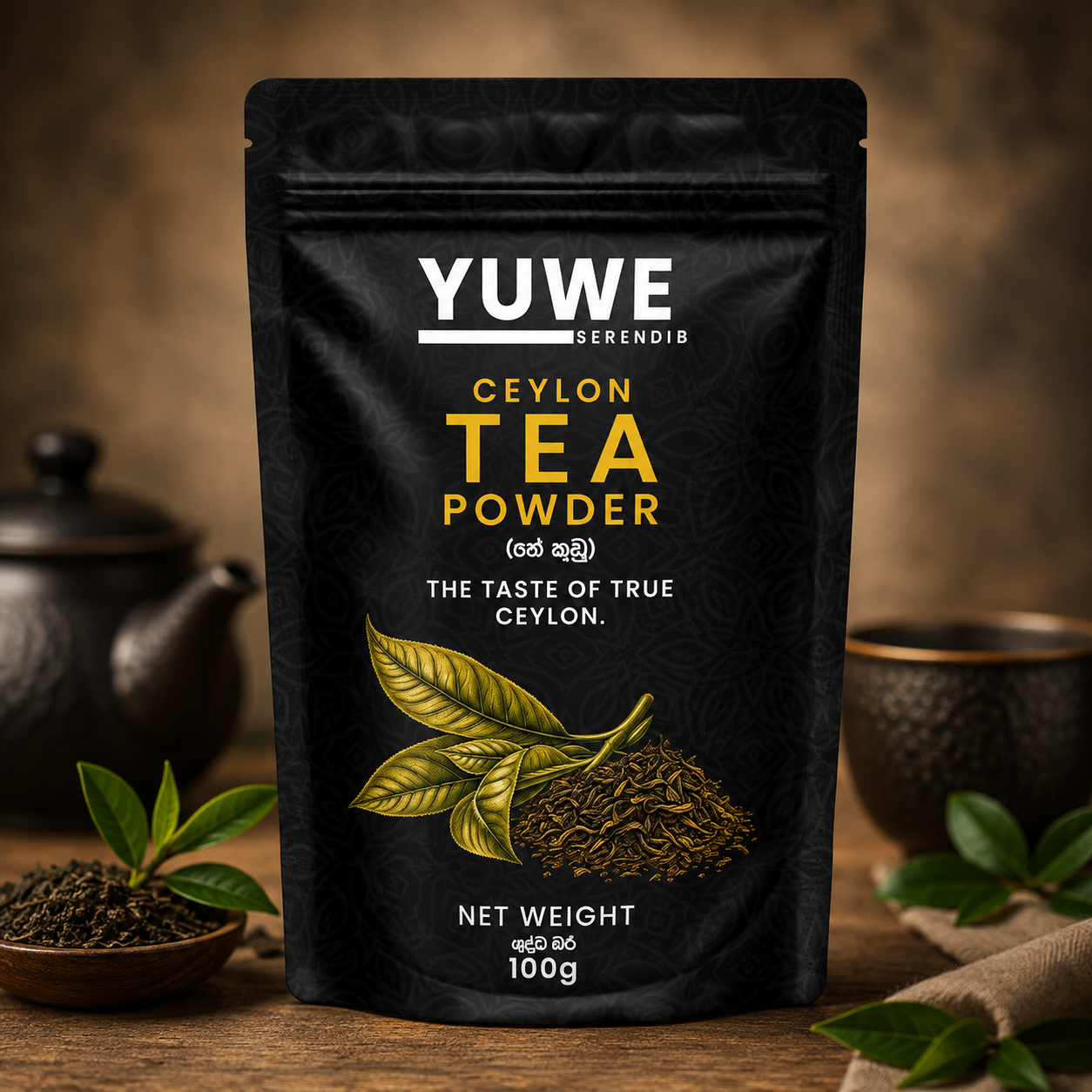 YUWE SERENDIB CEYLON TEA POWDER